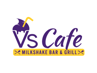 Vs Cafe logo design by bluespix