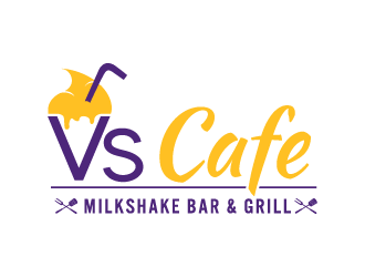Vs Cafe logo design by bluespix