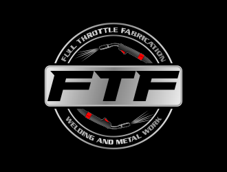Full Throttle Fabrication  logo design by beejo