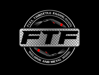 Full Throttle Fabrication  logo design by beejo