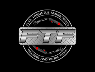 Full Throttle Fabrication  logo design by beejo