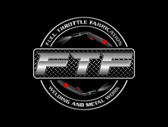 Full Throttle Fabrication  logo design by beejo