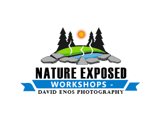 Nature Exposed Workshops - David Enos Photography logo design by Rexi_777