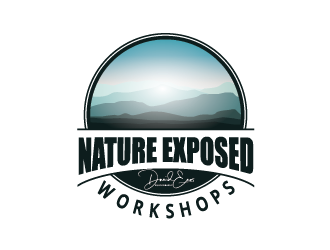 Nature Exposed Workshops - David Enos Photography logo design by Bl_lue