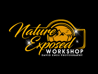 Nature Exposed Workshops - David Enos Photography logo design by MarkindDesign