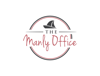 The Manly Office  logo design by GassPoll