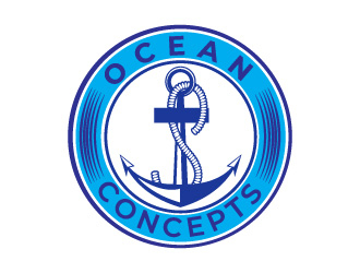 Ocean Concepts logo design by Suvendu