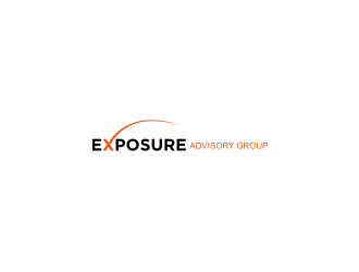 Exposure Advisory Group logo design by Lafayate