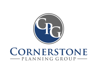 Cornerstone Planning Group logo design by puthreeone