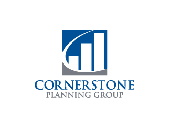 Cornerstone Planning Group logo design by sakarep
