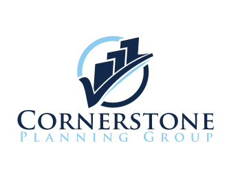 Cornerstone Planning Group logo design by AamirKhan