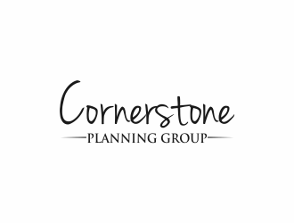 Cornerstone Planning Group logo design by y7ce