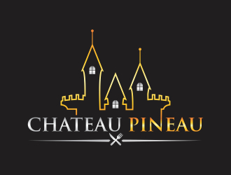 Chateau Pineau logo design by rokenrol