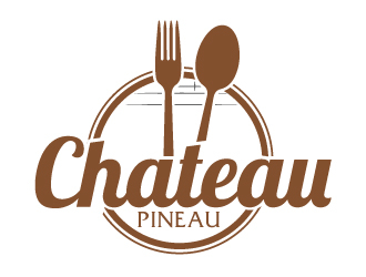 Chateau Pineau logo design by AamirKhan