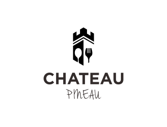 Chateau Pineau logo design by Galfine
