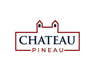Chateau Pineau logo design by MonkDesign