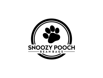 Snoozy Pooch Bean Bags logo design by RIANW