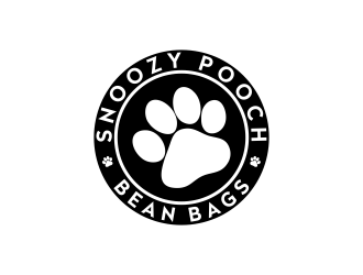 Snoozy Pooch Bean Bags logo design by RIANW
