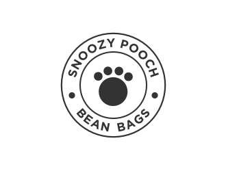Snoozy Pooch Bean Bags logo design by hopee