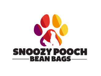 Snoozy Pooch Bean Bags logo design by AamirKhan