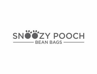 Snoozy Pooch Bean Bags logo design by hopee