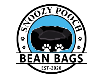 Snoozy Pooch Bean Bags logo design by Suvendu