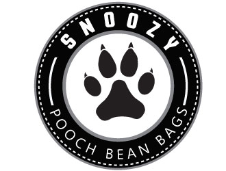 Snoozy Pooch Bean Bags logo design by Suvendu
