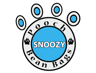Snoozy Pooch Bean Bags logo design by Suvendu