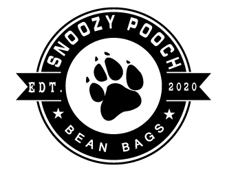 Snoozy Pooch Bean Bags logo design by Suvendu