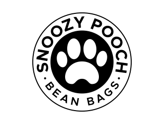 Snoozy Pooch Bean Bags logo design by lexipej