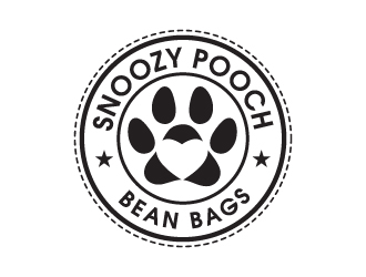 Snoozy Pooch Bean Bags logo design by munna