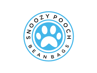 Snoozy Pooch Bean Bags logo design by mbamboex