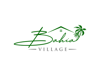 Bahia Village logo design by GassPoll