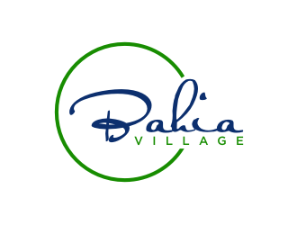 Bahia Village logo design by puthreeone
