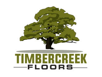 Timbercreek Floors logo design by AamirKhan