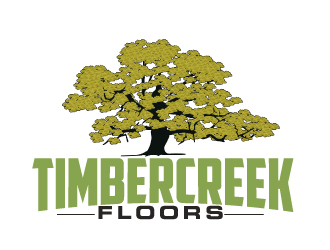 Timbercreek Floors logo design by AamirKhan