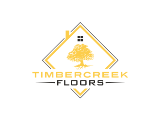 Timbercreek Floors logo design by hopee
