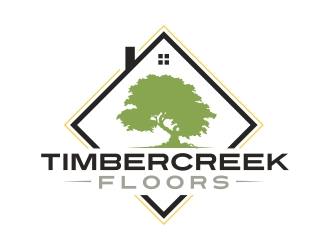 Timbercreek Floors logo design by rizuki
