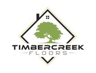 Timbercreek Floors logo design by rizuki