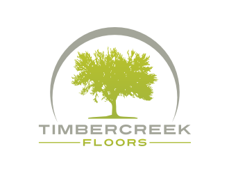 Timbercreek Floors logo design by Franky.