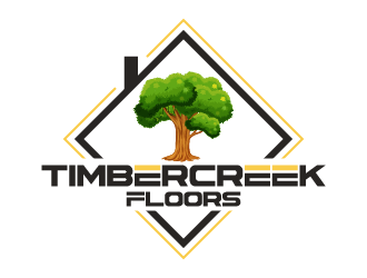Timbercreek Floors logo design by czars