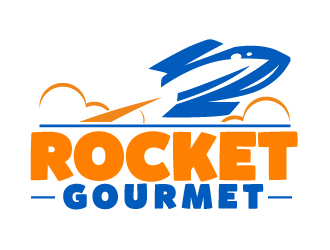 Rocket Gourmet logo design by AamirKhan