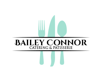 Bailey Connor Catering &amp; Patisserie logo design by MarkindDesign™