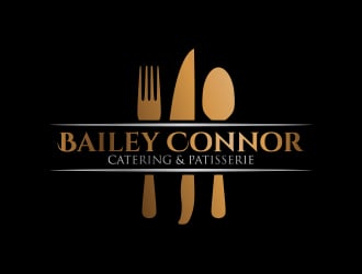Bailey Connor Catering & Patisserie logo design by MarkindDesign