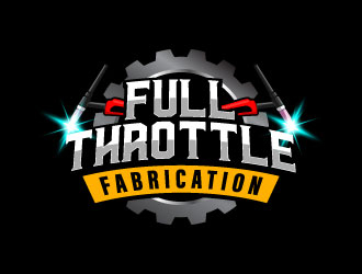 Full Throttle Fabrication  logo design by daywalker
