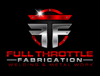 Full Throttle Fabrication  logo design by dasigns