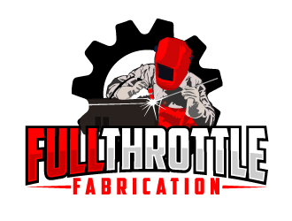 Full Throttle Fabrication  logo design by AamirKhan