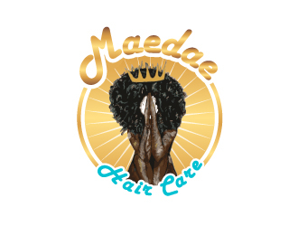 Maedae Hair Care logo design by aryamaity