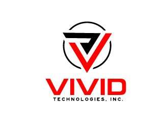 Vivid Technologies, Inc. logo design by iBal05