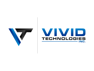 Vivid Technologies, Inc. logo design by lexipej